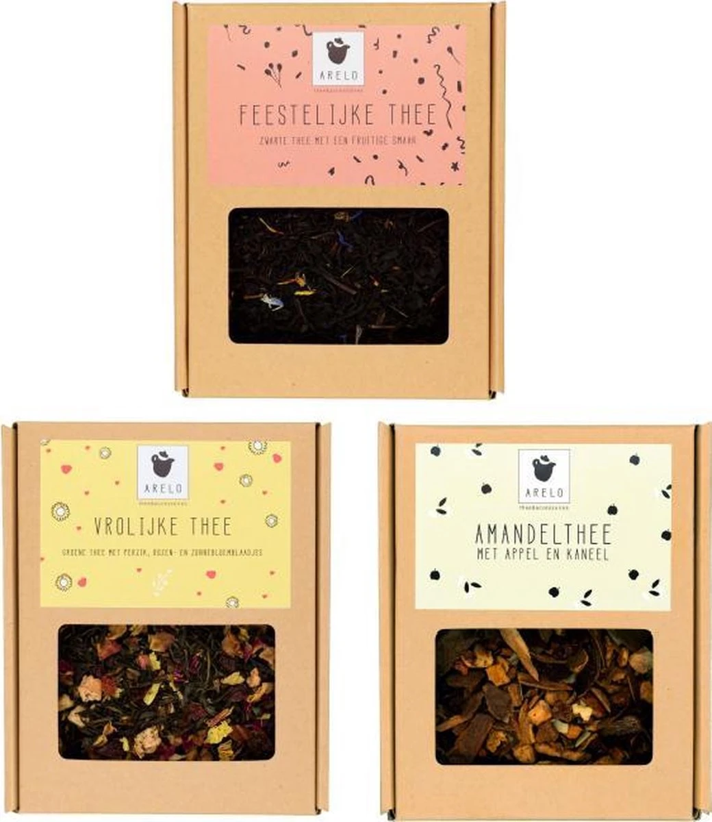 Losse Thee - Pakket - Cadeau - Gefeliciteerd - Felicitatie 3 Losse Thee - Pakket - Cadeau - Gefeliciteerd - Felicitatie - Afbeelding 3