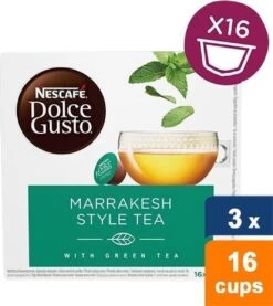 Dolce Gusto - Marrakesh Style Tea - 3x 16 Cups -Thee Promotie Winkel 1069x1200