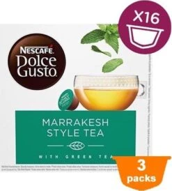 Dolce Gusto - Marrakesh Style Tea - 3x 16 Cups -Thee Promotie Winkel 1082x1200