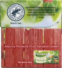 Pickwick Fruit Thee Variatie Rood - 12 X 20 Zakjes -Thee Promotie Winkel 1089x1200 2
