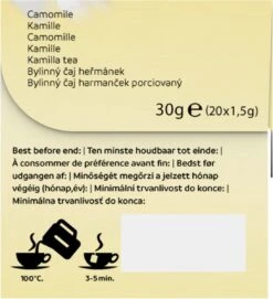 Pickwick Camomile Kruidenthee - 4 X 20 Zakjes -Thee Promotie Winkel 1093x1200 6