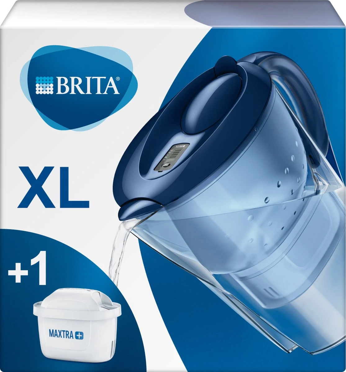 BRITA - Waterfilterkan Marella XL - Blauw - 3,5L 2 BRITA - Waterfilterkan Marella XL - Blauw - 3,5L - Afbeelding 2