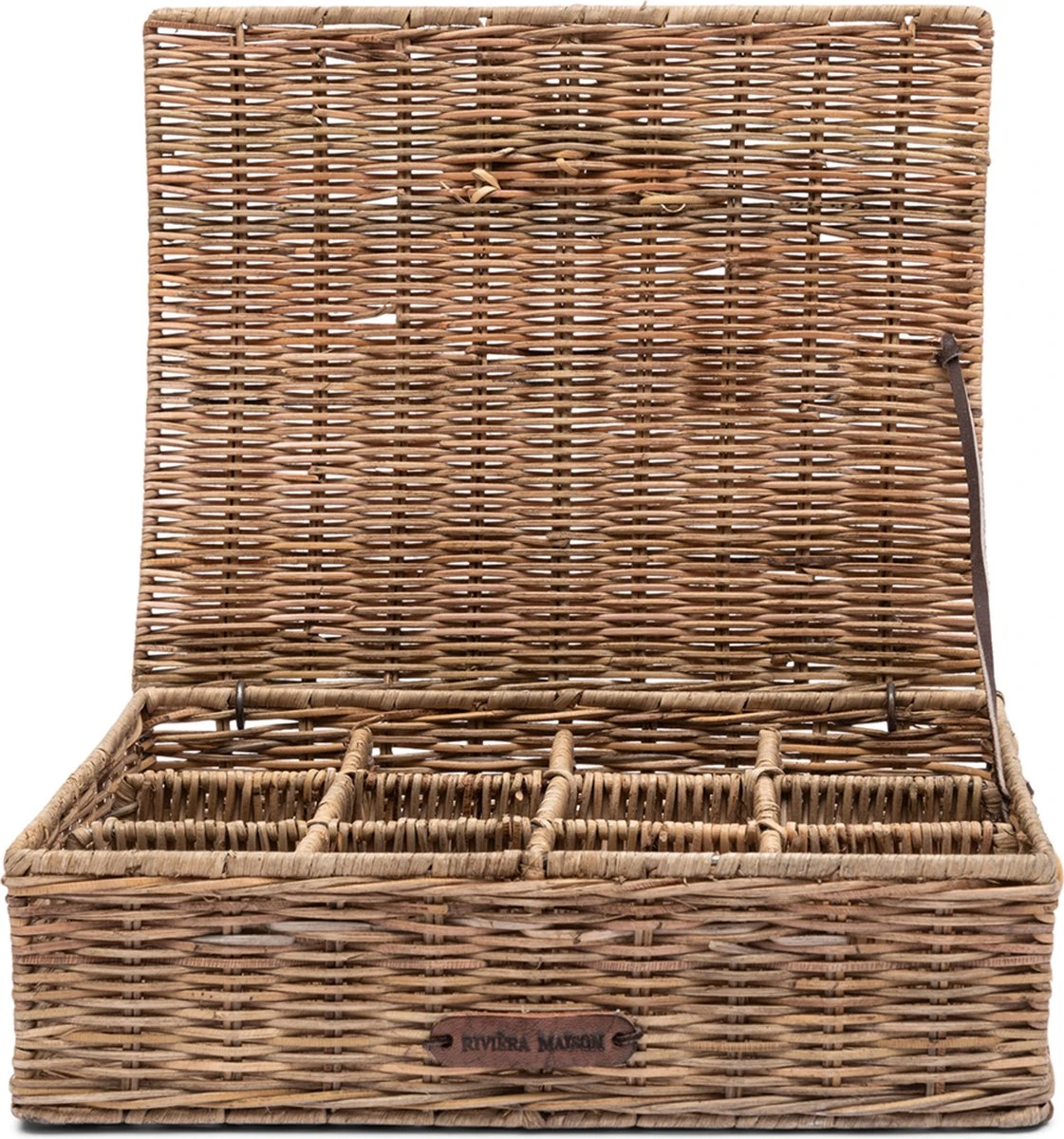 Riviera Maison Theedoos Rotan - Rustic Rattan Rue Du Bac Tea Box - Naturel 3 Riviera Maison Theedoos Rotan - Rustic Rattan Rue Du Bac Tea Box - Naturel - Afbeelding 3