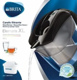BRITA - Waterfilterkan Elemaris - Zwart - 3,5L - Inclusief 1 Maxtra+ Waterfilterpatroon -Thee Promotie Winkel 1156x1200 6
