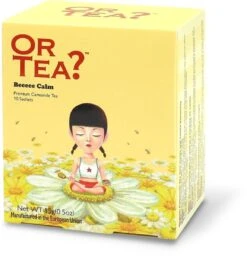 Or Tea? Beeeee Calm - 10 Builtjes 10-sachets Box 10 Zakjes Camomile Kamille Thee