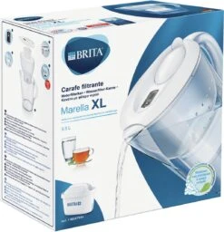 BRITA - Waterfilterkan Marella XL - Wit - 3,5L -Thee Promotie Winkel 1159x1200 1