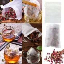 Lege Theezakjes Voor Losse Thee 200 Stuks 5 X 7 Cm - Biologisch Afbreekbaar En Recyclebaar -Thee Promotie Winkel 1197x1200 5