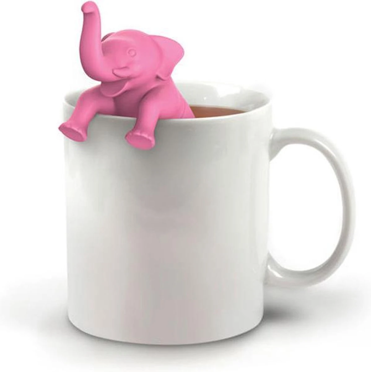 Thee Ei - Olifant - Thee Zeef - Thee Filter - Roze 1 Thee Ei - Olifant - Thee Zeef - Thee Filter - Roze