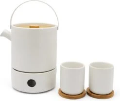 Bredemeijer - Theeset Umea Theepot 1.2L Met Theelichtwarmer - Mat Wit 12 Bredemeijer - Theeset Umea Theepot 1.2L Met Theelichtwarmer - Mat Wit -Thee Promotie Winkel 1200x1012 1