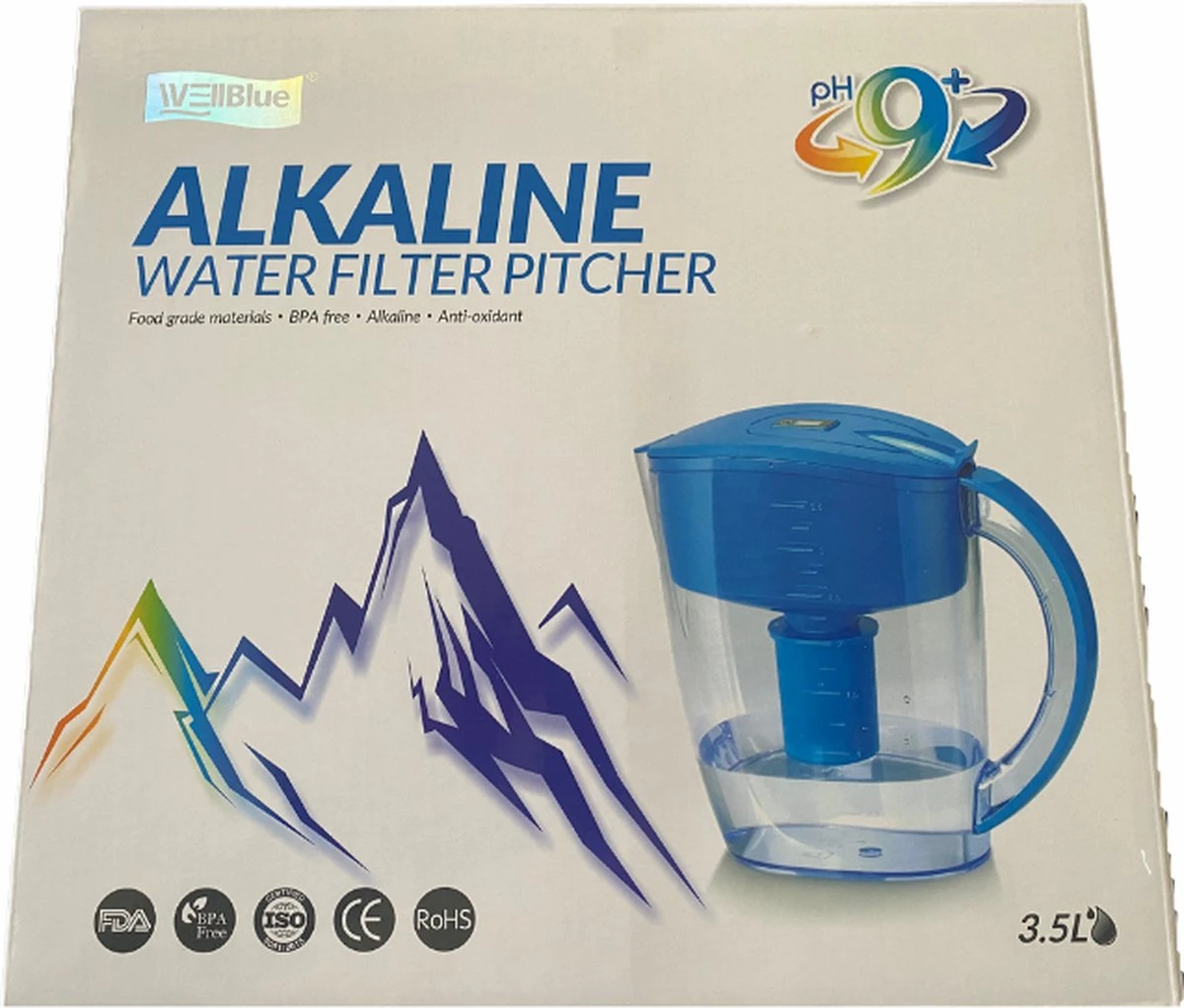 Alkaline WaterFilterkan - AlkaKan Voor Alkalisch/ Basisch Water | Met GRATIS PH-testpapier 6 Alkaline WaterFilterkan - AlkaKan Voor Alkalisch/ Basisch Water | Met GRATIS PH-testpapier - Afbeelding 6