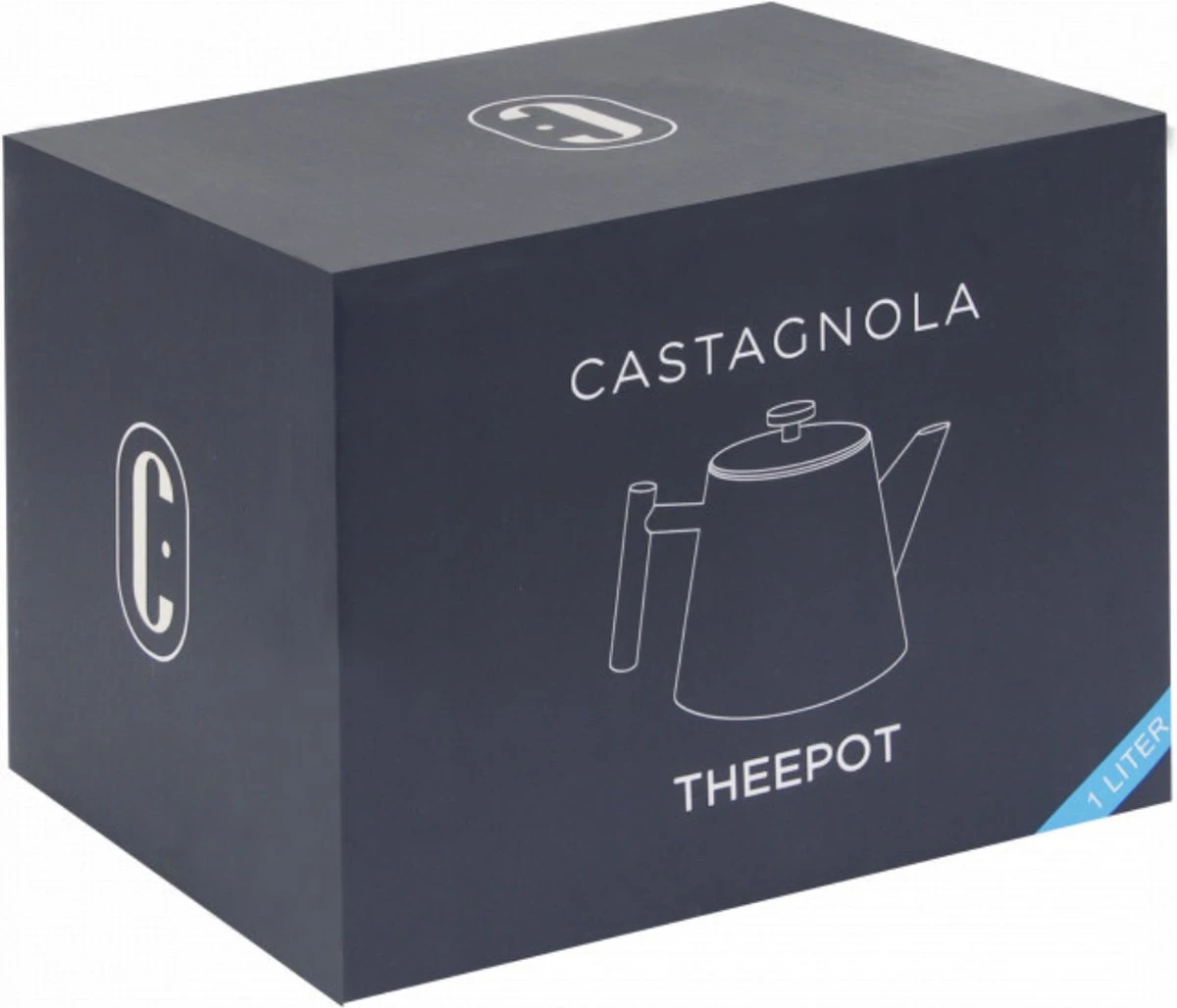 Castagnola Theepot Met Filter – Theekan – Theepot Dubbelwandig – Theepot Roestvrijstaal – Hoogwaardig RVS – 1 Liter – 5 Kopjes Thee – Zilver Glans 7 Castagnola Theepot Met Filter – Theekan – Theepot Dubbelwandig – Theepot Roestvrijstaal – Hoogwaardig RVS – 1 Liter – 5 Kopjes Thee – Zilver Glans - Afbeelding 7