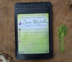 Biologische Matcha Poeder 50 Gram - CEREMONIAL GRADE - JamMatcha Groene Thee - Matcha Thee