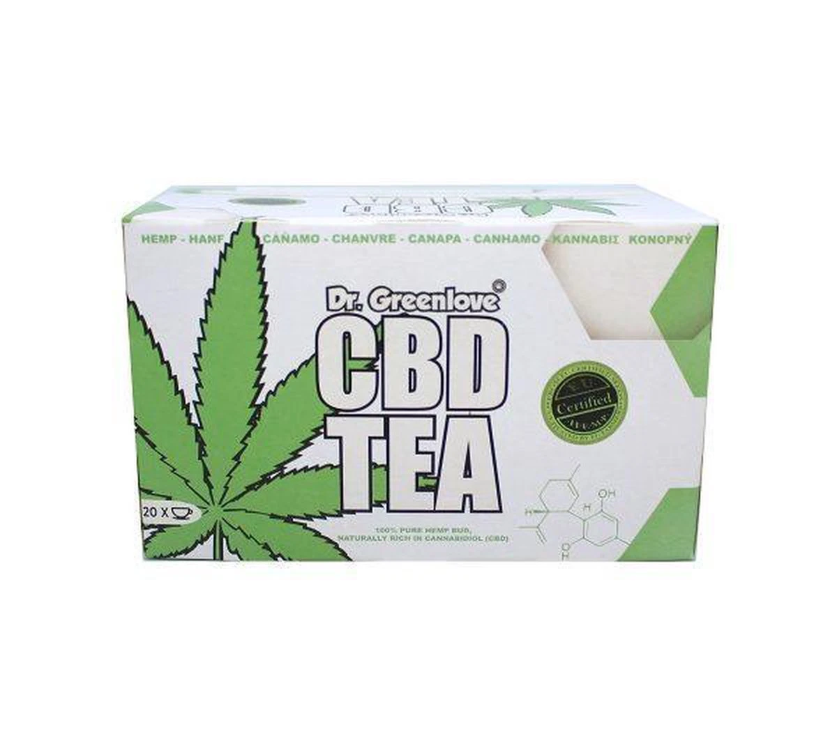 CBD Thee - 100% Natuurlijke, Cbd-rijke Hennepthee - 20 Zakjes CBD Tea 3 CBD Thee - 100% Natuurlijke, Cbd-rijke Hennepthee - 20 Zakjes CBD Tea - Afbeelding 3