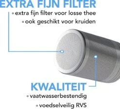 PrimeAmbition - 2 Stuks Theezeef En Theetip Voor Losse Thee - Extra Fijne Filter - Thee Ei Set Met Schoteltje Voor Theezakjes 10 PrimeAmbition - 2 Stuks Theezeef En Theetip Voor Losse Thee - Extra Fijne Filter - Thee Ei Set Met Schoteltje Voor Theezakjes -Thee Promotie Winkel 1200x1092