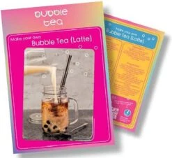 Geschenkdoos Bubble Tea - Bubble Tea Starters Kit - Maak Je Eigen Bubble Tea -Thee Promotie Winkel 1200x1098