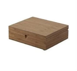 Bredemeijer - Theedoos 6-vaks Gesloten Bamboe Naturel -Thee Promotie Winkel 1200x1110 1