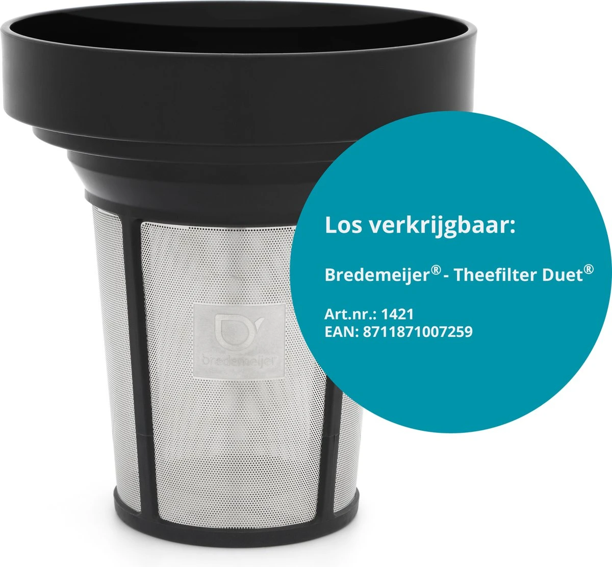 Bredemeijer - Theepot Minuet Santhee 1,4L Mat Zwart - Dubbelwandig 6 Bredemeijer - Theepot Minuet Santhee 1,4L Mat Zwart - Dubbelwandig - Afbeelding 6