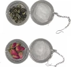 Kruidenei - Kruidenbuil - Kruidenfilter - Kruidenbol - Kruidenzeef - Filter Voor Kruiden - Thee Ei - Theezeef - 5,5CM Doorsnee 6 Kruidenei - Kruidenbuil - Kruidenfilter - Kruidenbol - Kruidenzeef - Filter Voor Kruiden - Thee Ei - Theezeef - 5,5CM Doorsnee -Thee Promotie Winkel 1200x1148 4