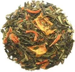 Merkloos Hennep Thee Mango - Hennep Thee - CBD Thee - Verse Thee - Hennepthee - Losse Thee - 60 Gram