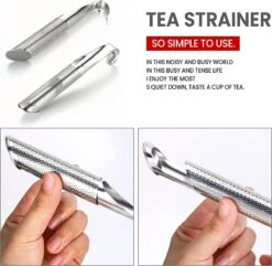 BOTC Thee Infuser - RVS - Theezeef - Thee Knijptang - Thee Ei - Theepot Infuser - Theezeefje -KOMEO160 -Thee Promotie Winkel 1200x1170