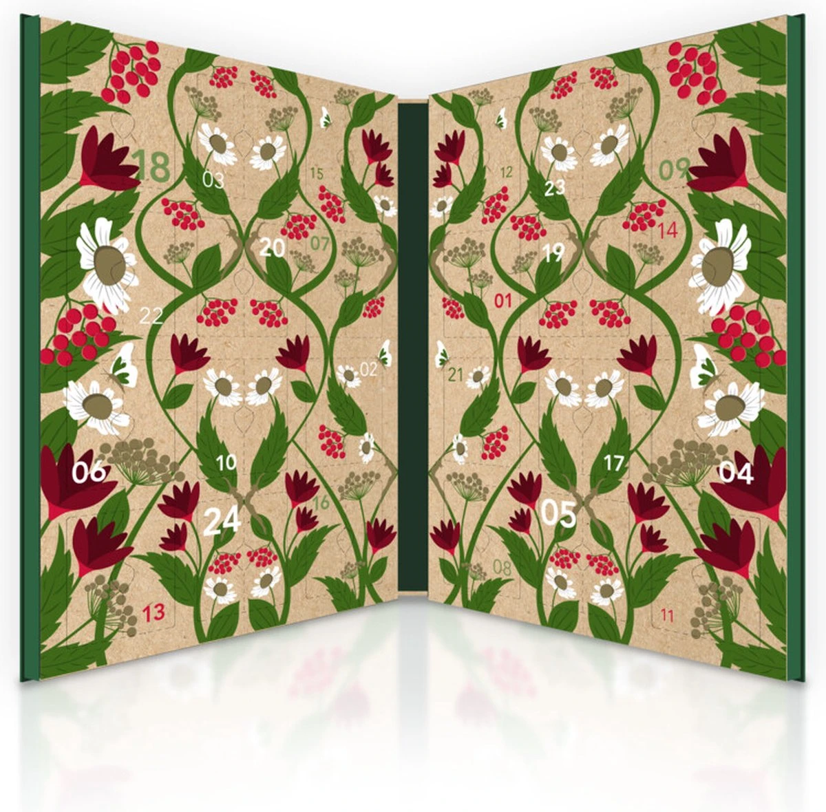 Pukka Thee Hardcover Biologische Kerst Adventskalender 2022, Perfect Als Kerstcadeau - 48 Zakjes - 1 Kalender 8 Pukka Thee Hardcover Biologische Kerst Adventskalender 2022, Perfect Als Kerstcadeau - 48 Zakjes - 1 Kalender - Afbeelding 8