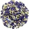 Merkloos Blauwe Vlindererwt Thee - Blue Butterfly Pea Flower Tea - Cafeïnevrije Kruidenthee - Kittelbloem - 20 Gram