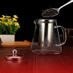 Procidi® Glazen Theepot Met Filter - Theekan Met Infuser - Dubbelwandig Borosilicaat Glas - Thee Thermoskan - Koffiekan 750 ML - Teapot -Thee Promotie Winkel 1200x1200 112