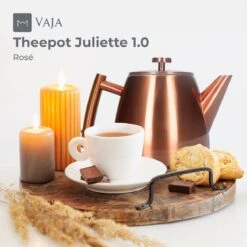 Vaja® Theepot Juliette Rosé Dubbelwandig -Thee Promotie Winkel 1200x1200 120