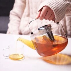 Viva Scandinavia Bjorn Theepot - Glas - Met Filter - 1,2 L - Transparant -Thee Promotie Winkel 1200x1200 142