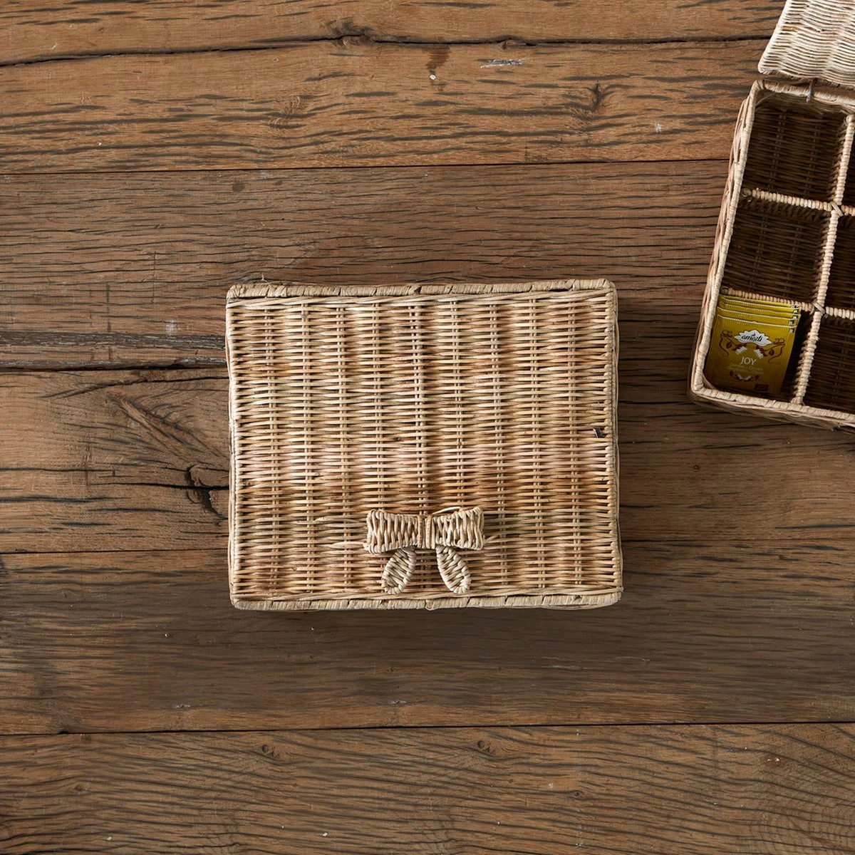 Riviera Maison Theedoos Rotan - Rustic Rattan Rue Du Bac Tea Box - Naturel 2 Riviera Maison Theedoos Rotan - Rustic Rattan Rue Du Bac Tea Box - Naturel - Afbeelding 2