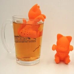 Theefilter Poes / Kat Oranje - Voor Losse Thee