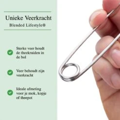 Theezeef Met Handvat Inclusief Lekplaatje - Set Van 2 Stuks - Thee Ei Voor Losse Thee - Theefilter Voor Losse Thee - Thee Infuser 10 Theezeef Met Handvat Inclusief Lekplaatje - Set Van 2 Stuks - Thee Ei Voor Losse Thee - Theefilter Voor Losse Thee - Thee Infuser -Thee Promotie Winkel 1200x1200 248