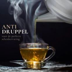 T&C Theepot Met Filter En Dubbelwandig - 1,2L - Matte Grijs 9 T&C Theepot Met Filter En Dubbelwandig - 1,2L - Matte Grijs -Thee Promotie Winkel 1200x1200 25