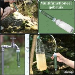 Waterfilter Survival Steddy Pro - Zuiver Gratis Drinkwater - Waterfles Waterzuivering - Waterfilter Kraan - Outdoor - FILTER 4000 LITER! -Thee Promotie Winkel 1200x1200 342