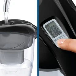 BRITA - Waterfilterkan Elemaris - Zwart - 3,5L - Inclusief 1 Maxtra+ Waterfilterpatroon -Thee Promotie Winkel 1200x1200 367