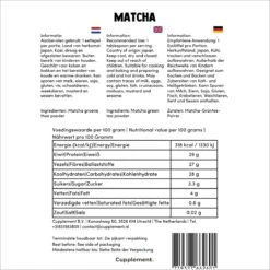 Cupplement | Premium Matcha 90 Gram | Biologisch | Gratis Verzending | Hoogste Kwaliteit Groene Thee Poeder -Thee Promotie Winkel 1200x1200 479