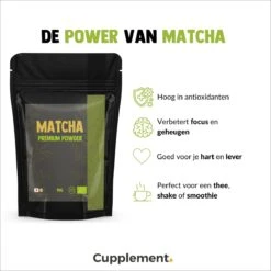 Cupplement | Premium Matcha 90 Gram | Biologisch | Gratis Verzending | Hoogste Kwaliteit Groene Thee Poeder -Thee Promotie Winkel 1200x1200 480