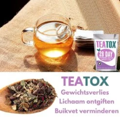 TeaTox™ 28 Dagen Afvallen Detox - Thee - Detox + E-book 30 Recepten -Thee Promotie Winkel 1200x1200 502