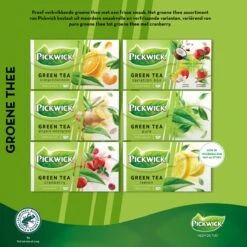 Pickwick Lemon Groene Thee Voordeelverpakking - 6 X 40 Zakjes -Thee Promotie Winkel 1200x1200 521