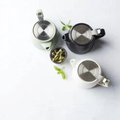 Point-Virgule - Theepot Met Thee Infuser - Mat - Gebroken Wit - 500ml -Thee Promotie Winkel 1200x1200 53