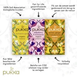 Pukka Support Thee Bundel, Biologische Kruidenthee Ter Ondersteuning Van Je Welzijn - 3 X 20 Zakjes - GB-BIO-05 -Thee Promotie Winkel 1200x1200 558