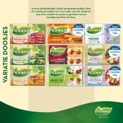 Pickwick Groene Thee Variatiebox - 12 X 20 Zakjes -Thee Promotie Winkel 1200x1200 569
