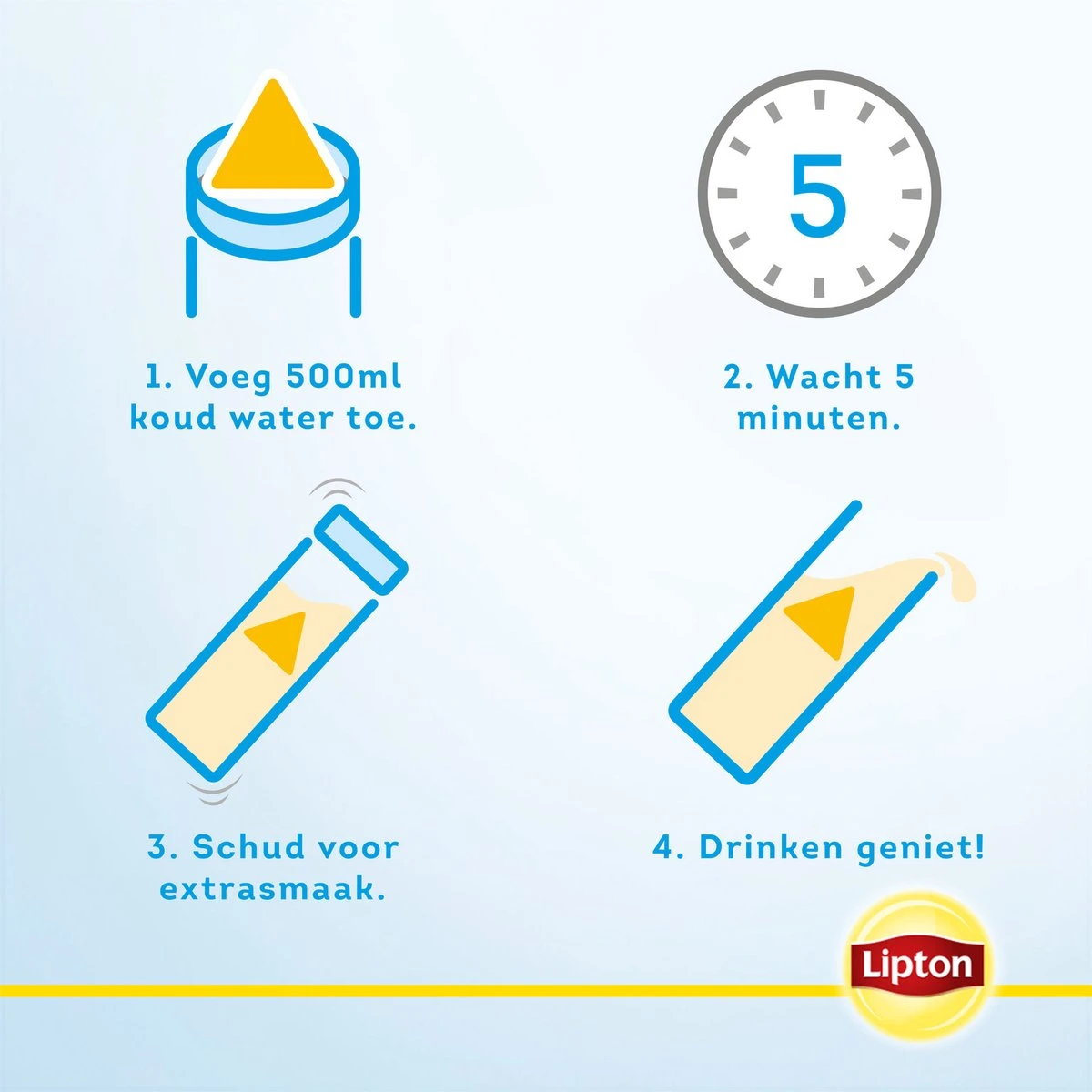 Lipton Cold Infuse Lemon & Camomile, Smaak Voor Koud Water Zonder Suiker En Calorieën - 6 X 10 Zakjes - NL-BIO-01 5 Lipton Cold Infuse Lemon & Camomile, Smaak Voor Koud Water Zonder Suiker En Calorieën - 6 X 10 Zakjes - NL-BIO-01 - Afbeelding 5