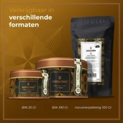 Soolong Taste Japan Nr33 Japanse Groene Thee - Fluweelzacht - Genmaicha, Matcha & Gepofte Rijst - Duurzame Losse Thee - Premium Thee Uit Japan - Blik 100gram -Thee Promotie Winkel 1200x1200 628