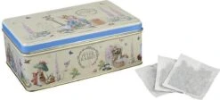 New English Teas Beatrix Potter Selection Tin 100 Teabags Mix Van English Afternoon - English Breakfast - Earl Grey (BP13) -Thee Promotie Winkel 1200x542