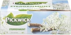 Pickwick - Herbal Sterrenmunt - 100 Zakjes -Thee Promotie Winkel 1200x593