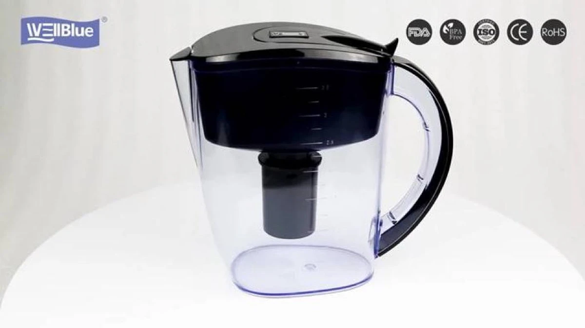 Alkaline WaterFilterkan - AlkaKan Voor Alkalisch/ Basisch Water | Met GRATIS PH-testpapier 2 Alkaline WaterFilterkan - AlkaKan Voor Alkalisch/ Basisch Water | Met GRATIS PH-testpapier - Afbeelding 2