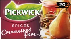 Pickwick Spices Caramelised Pear Zwarte Thee - 12 X 20 Zakjes -Thee Promotie Winkel 1200x673 6