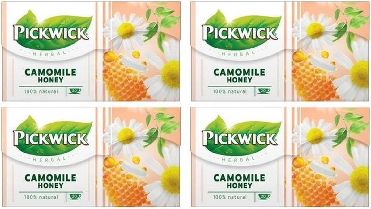 Pickwick Thee - Kamille Honing (camomile Honey) 1 Pickwick Thee - Kamille Honing (camomile Honey)