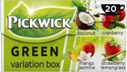 Pickwick Groene Thee Variatiebox - 12 X 20 Zakjes -Thee Promotie Winkel 1200x678 3